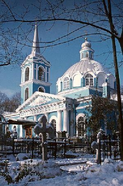 Smolenskoe Cemetery and Smolenskaya Church