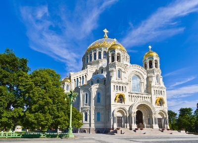 Naval Cathedral in Kronstadt