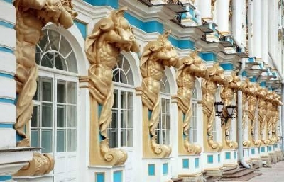 Catherine Palace and Amber Room, Tsarskoe Selo State Museum-Preserve